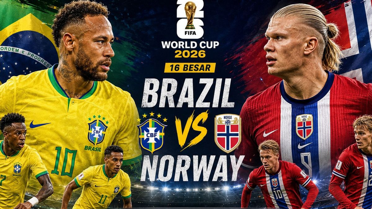 Brazil VS Norwegia Prediksi Skor dan Link Live Streaming