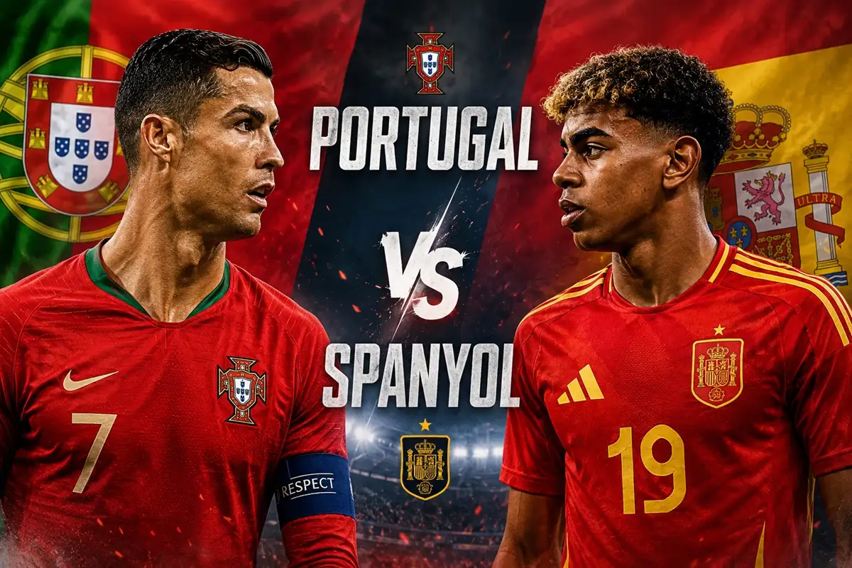 Spanyol VS Portugal Prediksi Skor dan Link Live Streaming